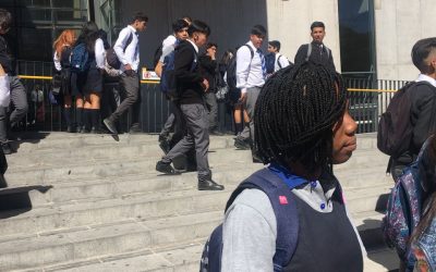 Alumnos de TP asisten a la inauguración Duoc UC