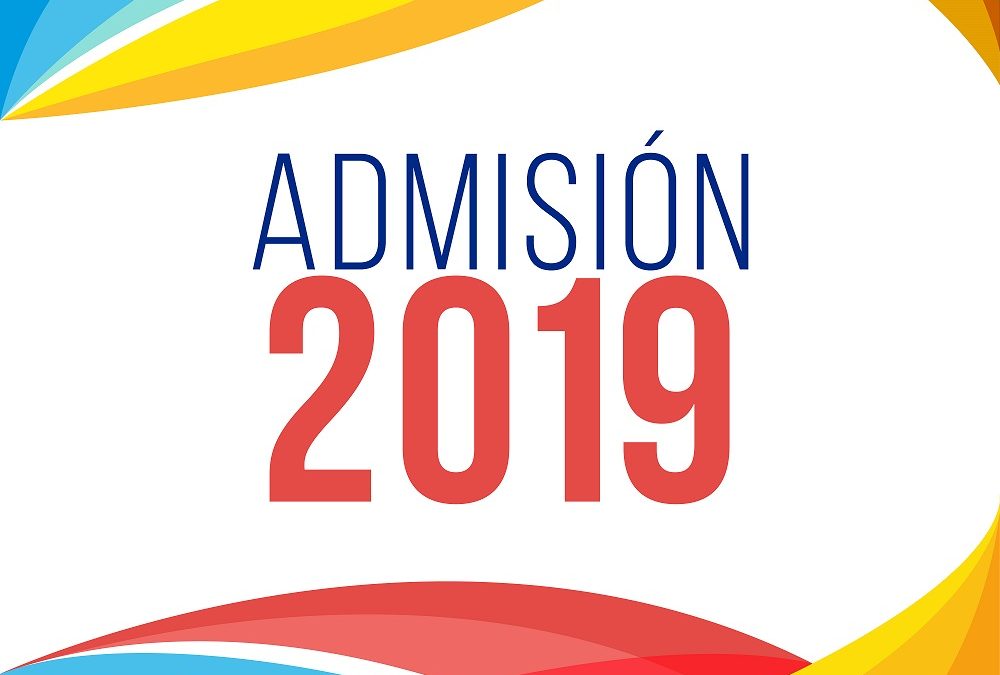 Proceso de admisión 2019