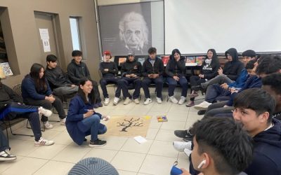 Deja tu huella – actividad IVº medio